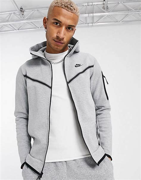 nike anzug herren grau